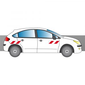 Alternative view of Kit Rouge-Blanc CL. A Standard - CITROËN C4 (2004-2010)
